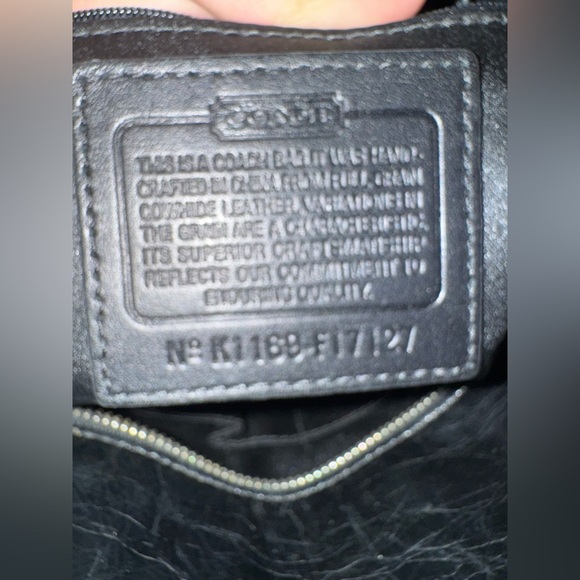 2010 Coach Opt Art Signature Patent Leather Black and Yellow Tote Bag - Picture 6 of 11